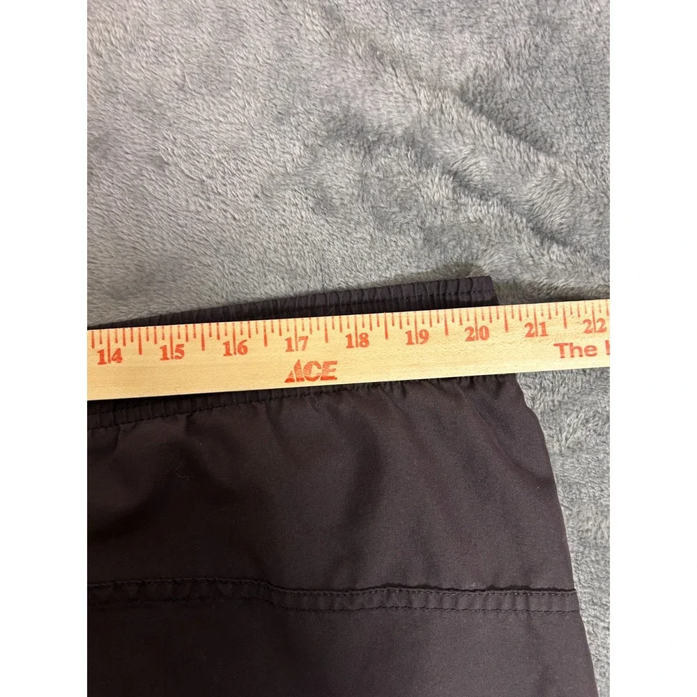 Y2K Speedo Men's Swim Trunks Board‎ Shorts Black Red L